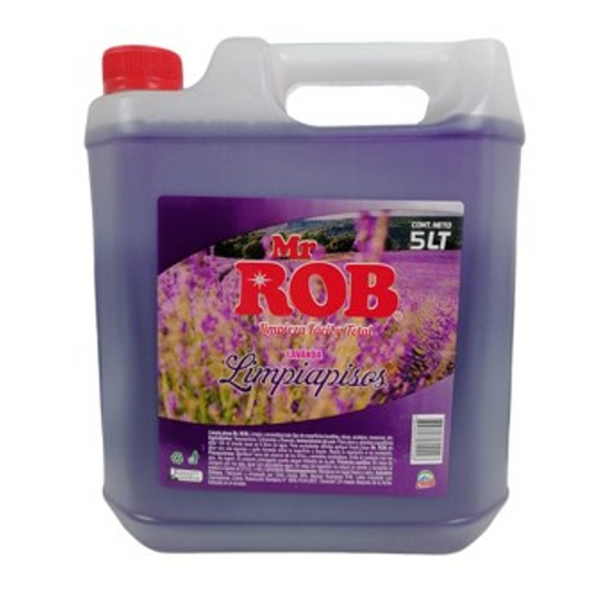 Limpiapisos Secado Rápido Lavanda Mr. Rob 5L