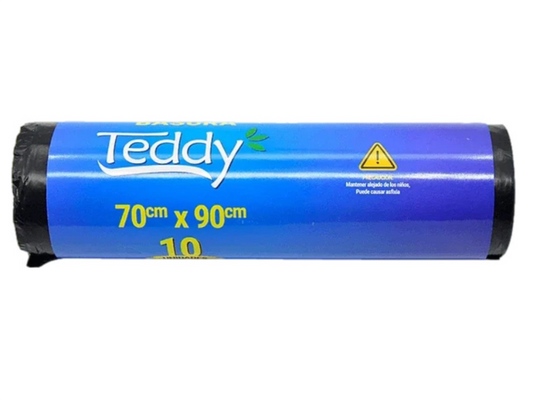 Bolsas de basura Teddy 70×90 10u