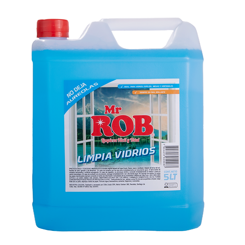 Limpia vidrios Bidón 5 Litros Mr ROB
