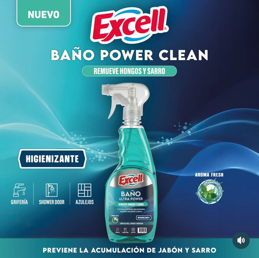 Limpiador de baño power excell