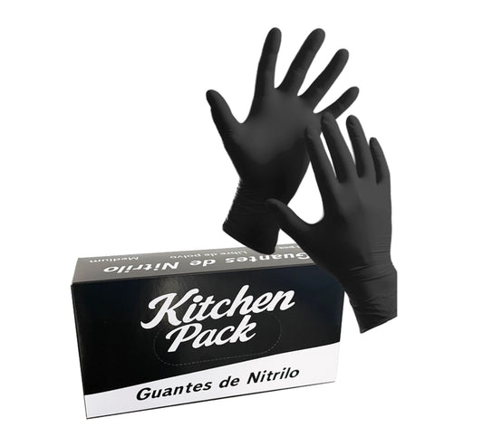 Guante Nitrilo talla S negros