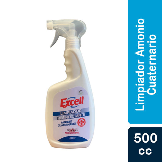 Limpiador Amonio Cuaternario Excell Aroma Floral 500 cc