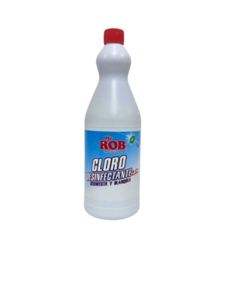 CLORO DESINFECTANTE MR. ROB 1 LT 2.5%