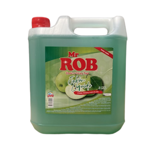 Jabón Líquido Manzana Mr Rob 5Lt